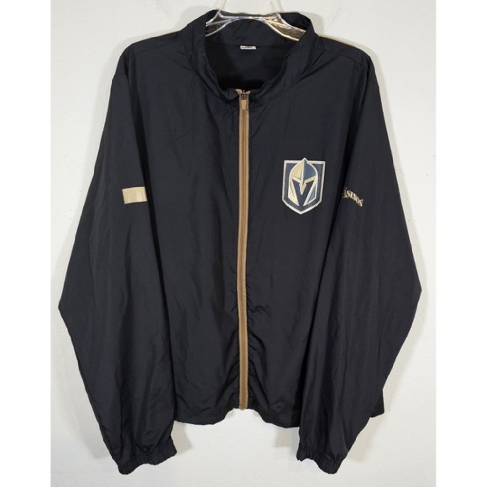Las Vegas Golden Knights Stations Casino Windbreaker Jackket‎ Adult XL Full Zip